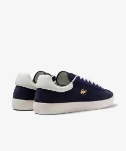 Lacoste Sneakers>Herren-Sneaker Baseshot Aus Premium-Veloursleder Nvy/Off Wht J18