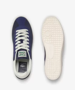 Lacoste Sneakers>Herren-Sneaker Baseshot Aus Premium-Veloursleder Nvy/Off Wht J18