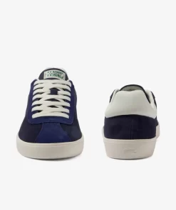 Lacoste Sneakers>Herren-Sneaker Baseshot Aus Premium-Veloursleder Nvy/Off Wht J18