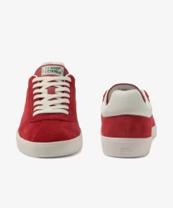 Lacoste Sneakers>Herren-Sneaker Baseshot Aus Premium-Veloursleder Red/Off Wht 262