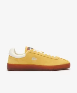 Lacoste Sneakers>Herren-Sneaker Baseshot Aus Veloursleder Ylw/Gum Agb