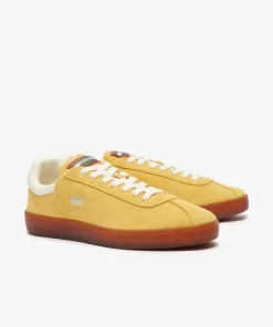 Lacoste Sneakers>Herren-Sneaker Baseshot Aus Veloursleder Ylw/Gum Agb