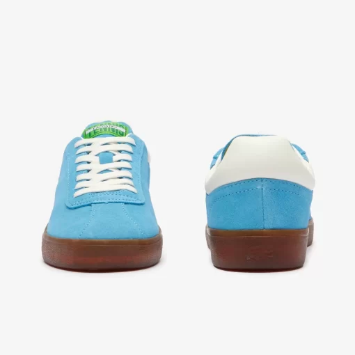 Lacoste Sneakers>Herren-Sneaker Baseshot Aus Veloursleder Blu/Gum Acl