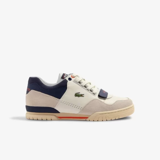 Lacoste Sneakers>Herren-Sneaker Missouri Aus Leder Off White/Navy Wn1