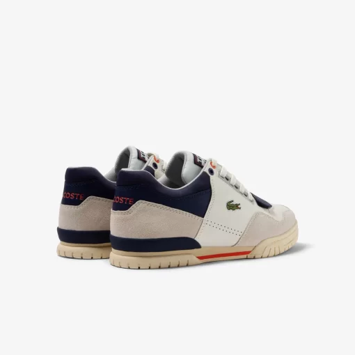 Lacoste Sneakers>Herren-Sneaker Missouri Aus Leder Off White/Navy Wn1