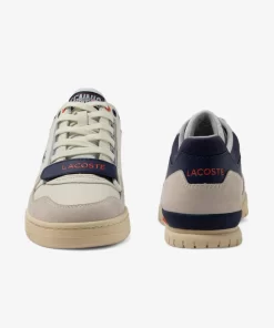 Lacoste Sneakers>Herren-Sneaker Missouri Aus Leder Off White/Navy Wn1