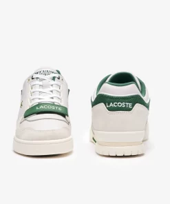 Lacoste Sneakers>Herren-Sneaker Missouri Aus Leder Off Wht/Dk Grn 1Y5