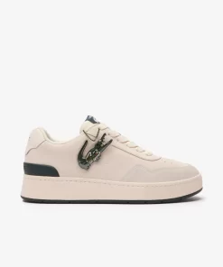 Lacoste Sneakers>Herren-Sneakers Ace Clip Aus Leder Off Wht/Dk Grn 1Y5