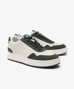 Lacoste Sneakers>Herren-Sneakers Ace Clip Aus Leder White/Dark Green 1R5