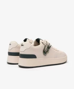 Lacoste Sneakers>Herren-Sneakers Ace Clip Aus Leder Off Wht/Dk Grn 1Y5