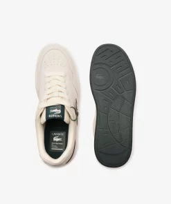 Lacoste Sneakers>Herren-Sneakers Ace Clip Aus Leder Off Wht/Dk Grn 1Y5