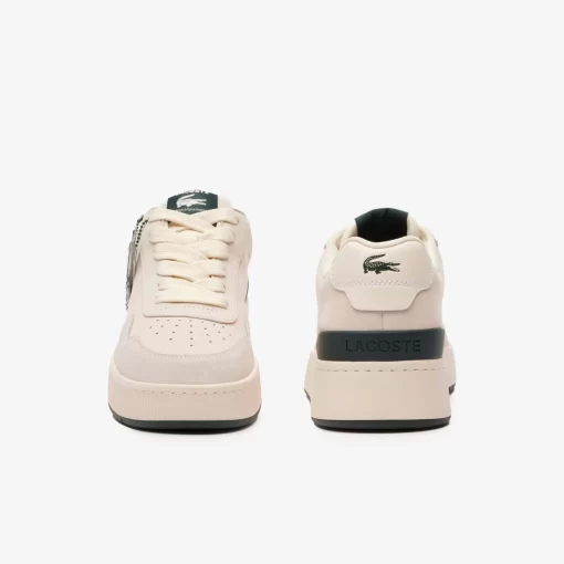 Lacoste Sneakers>Herren-Sneakers Ace Clip Aus Leder Off Wht/Dk Grn 1Y5