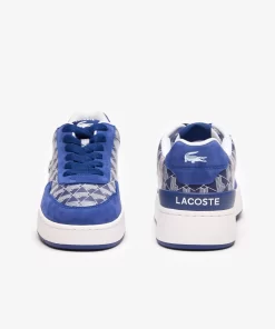 Lacoste Sneakers>Herren-Sneakers Ace Clip Aus Leder Mit Monogramm Marineblau Weis 092