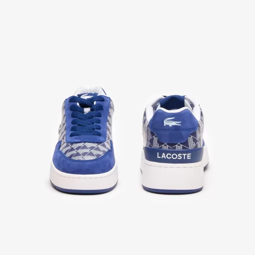 Lacoste Sneakers>Herren-Sneakers Ace Clip Aus Leder Mit Monogramm Marineblau Weis 092