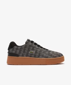 Lacoste Sneakers>Herren-Sneakers Ace Clip Aus Textil Mit Monogramm Blk/Gum 421