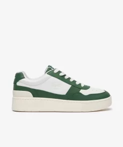 Lacoste Sneakers>Herren-Sneakers Aceclip Premium Aus Kontrast-Leder Grn/Wht 1R7