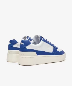 Lacoste Sneakers>Herren-Sneakers Aceclip Premium Aus Kontrast-Leder Blu/Wht 221