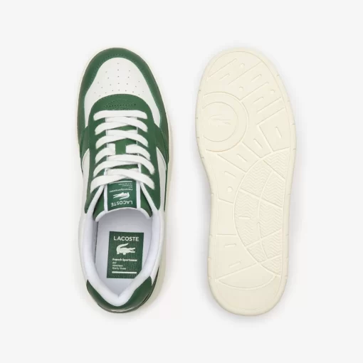 Lacoste Sneakers>Herren-Sneakers Aceclip Premium Aus Kontrast-Leder Grn/Wht 1R7