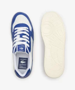 Lacoste Sneakers>Herren-Sneakers Aceclip Premium Aus Kontrast-Leder Blu/Wht 221