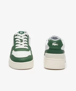 Lacoste Sneakers>Herren-Sneakers Aceclip Premium Aus Kontrast-Leder Grn/Wht 1R7