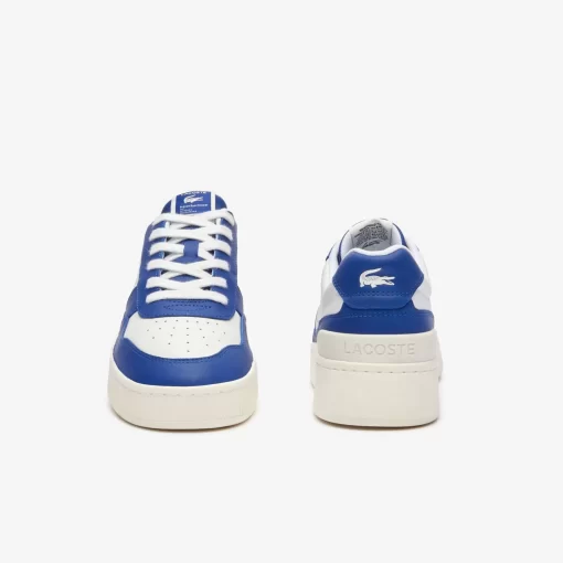 Lacoste Sneakers>Herren-Sneakers Aceclip Premium Aus Kontrast-Leder Blu/Wht 221