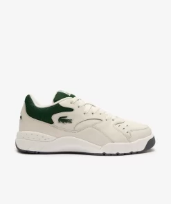 Lacoste Sneakers>Herren-Sneakers Aceline 96 Aus Leder Off Wht/Dk Grn 1Y5