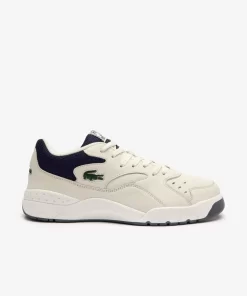 Lacoste Sneakers>Herren-Sneakers Aceline 96 Aus Leder Off White/Navy Wn1