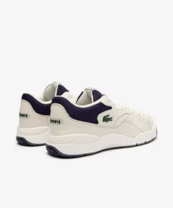 Lacoste Sneakers>Herren-Sneakers Aceline 96 Aus Leder Off White/Navy Wn1