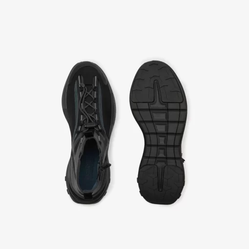 Lacoste Sneakers>Herren-Sneakers Audyssor Lite Sock Aus Textil Black / Black 02H