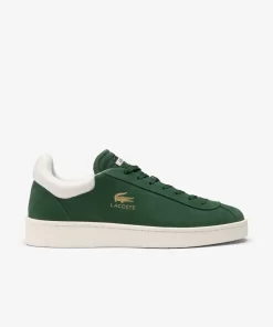 Lacoste Sneakers>Herren-Sneakers Baseshot Aus Premium-Leder Dk Grn/Off Wht 1X3