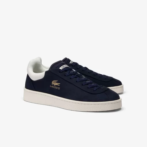 Lacoste Sneakers>Herren-Sneakers Baseshot Aus Premium-Leder Nvy/Off Wht J18