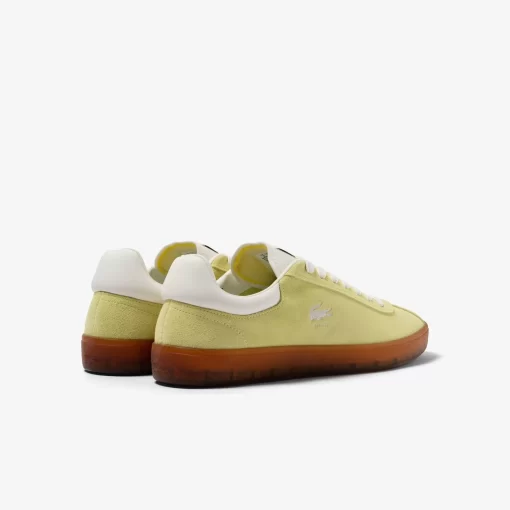 Lacoste Sneakers>Herren-Sneakers Baseshot Mit Durchscheinender Sohle Lt Grn/Dk Gum Anp