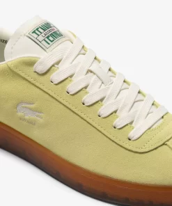 Lacoste Sneakers>Herren-Sneakers Baseshot Mit Durchscheinender Sohle Lt Grn/Dk Gum Anp