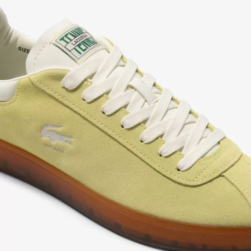 Lacoste Sneakers>Herren-Sneakers Baseshot Mit Durchscheinender Sohle Lt Grn/Dk Gum Anp