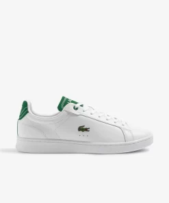 Lacoste Sneakers>Herren-Sneakers Carnaby Pro Aus Kontrast-Leder White/Green 082