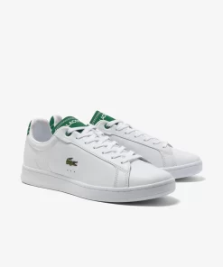 Lacoste Sneakers>Herren-Sneakers Carnaby Pro Aus Kontrast-Leder White/Green 082