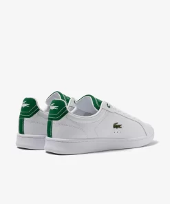 Lacoste Sneakers>Herren-Sneakers Carnaby Pro Aus Kontrast-Leder White/Green 082