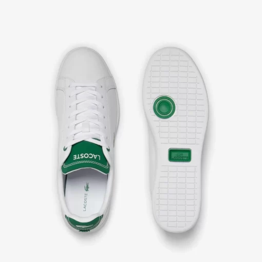 Lacoste Sneakers>Herren-Sneakers Carnaby Pro Aus Kontrast-Leder White/Green 082