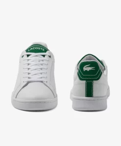 Lacoste Sneakers>Herren-Sneakers Carnaby Pro Aus Kontrast-Leder White/Green 082