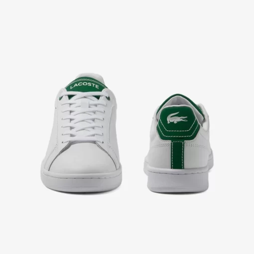 Lacoste Sneakers>Herren-Sneakers Carnaby Pro Aus Kontrast-Leder White/Green 082