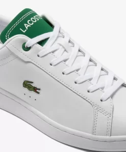 Lacoste Sneakers>Herren-Sneakers Carnaby Pro Aus Kontrast-Leder White/Green 082