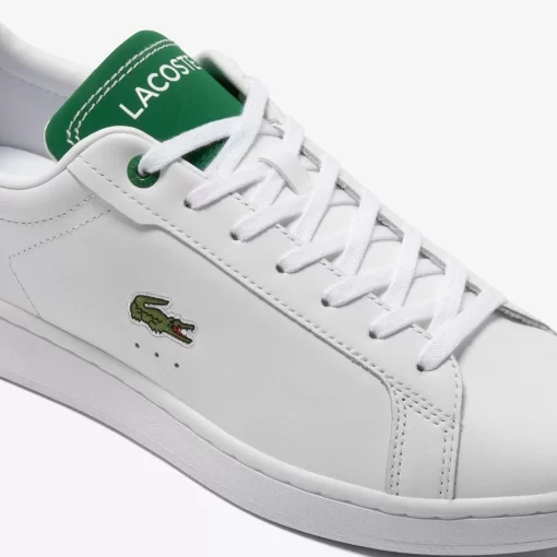 Lacoste Sneakers>Herren-Sneakers Carnaby Pro Aus Kontrast-Leder White/Green 082