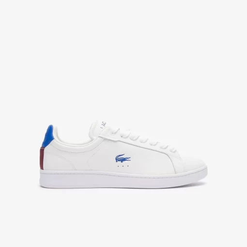 Lacoste Sneakers>Herren-Sneakers Carnaby Pro Aus Leder Wht/Blue 080