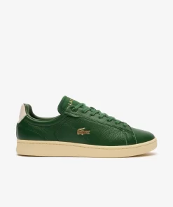 Lacoste Sneakers>Herren-Sneakers Carnaby Pro Aus Leder Dk Grn/Off Wht 1X3