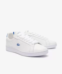 Lacoste Sneakers>Herren-Sneakers Carnaby Pro Aus Leder Wht/Blue 080