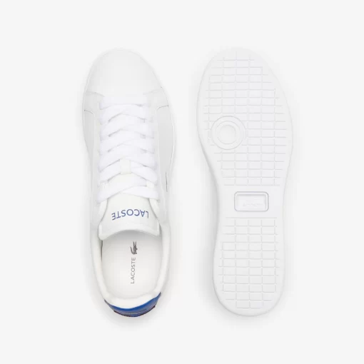 Lacoste Sneakers>Herren-Sneakers Carnaby Pro Aus Leder Wht/Blue 080