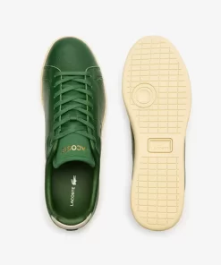 Lacoste Sneakers>Herren-Sneakers Carnaby Pro Aus Leder Dk Grn/Off Wht 1X3