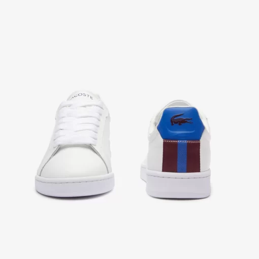 Lacoste Sneakers>Herren-Sneakers Carnaby Pro Aus Leder Wht/Blue 080