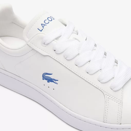 Lacoste Sneakers>Herren-Sneakers Carnaby Pro Aus Leder Wht/Blue 080