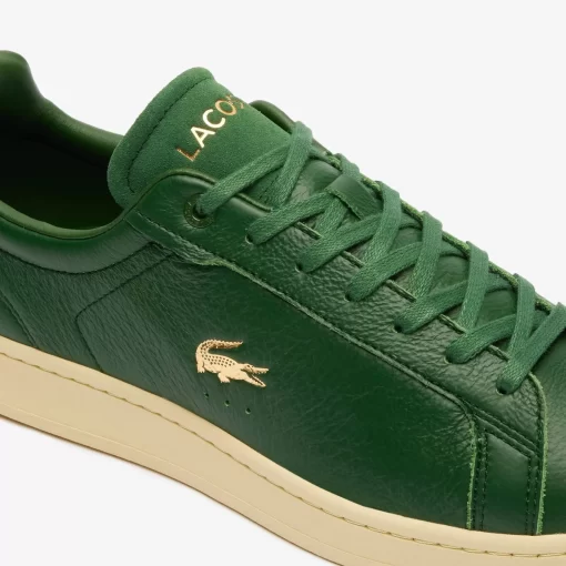 Lacoste Sneakers>Herren-Sneakers Carnaby Pro Aus Leder Dk Grn/Off Wht 1X3